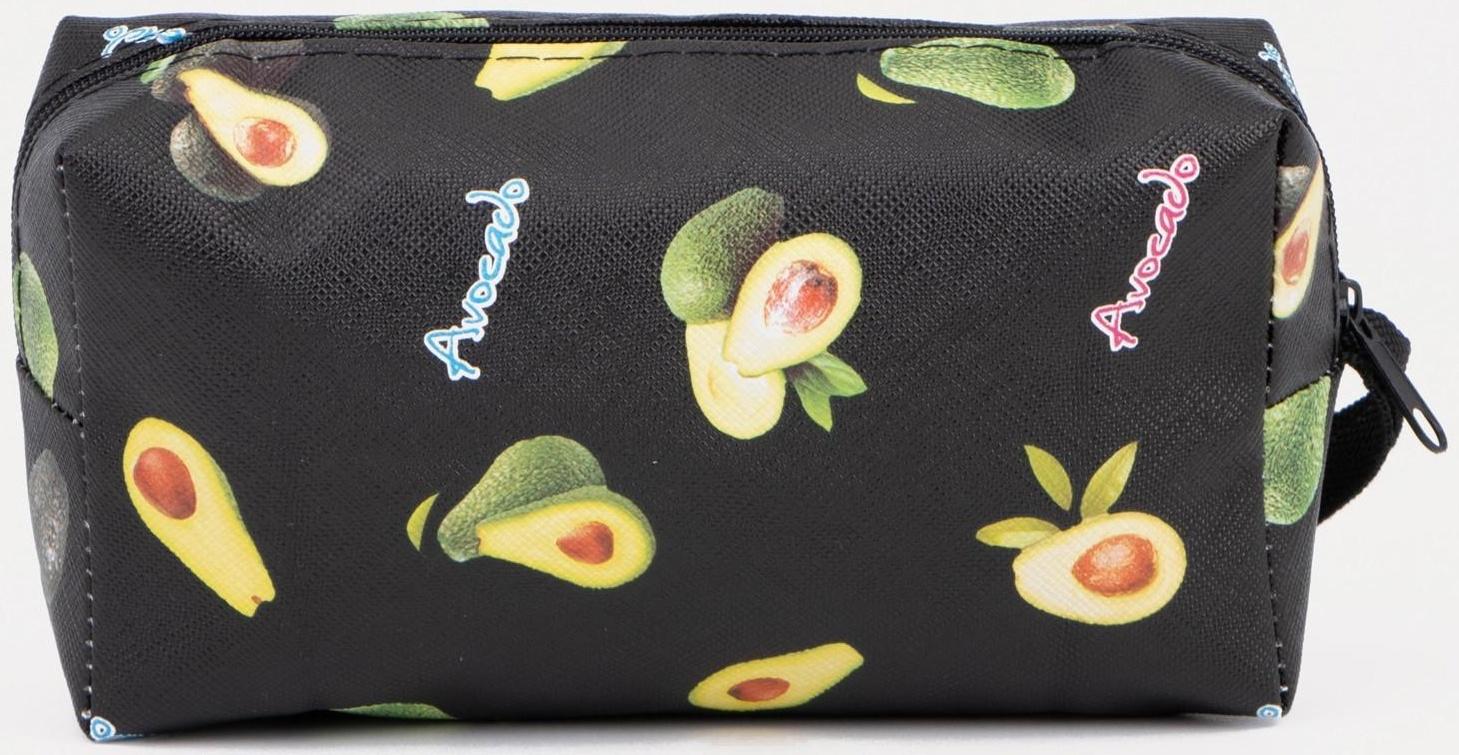 Косметичка на молнии, цвет чёрный