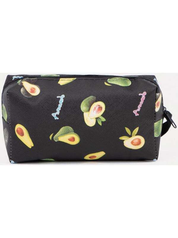 Косметичка на молнии, цвет чёрный