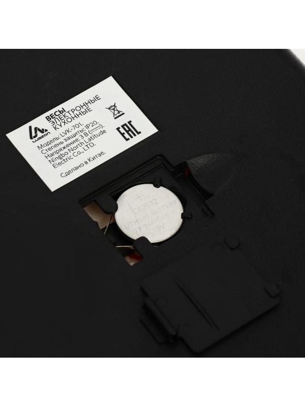 Весы кухонные Luazon LVK-701 