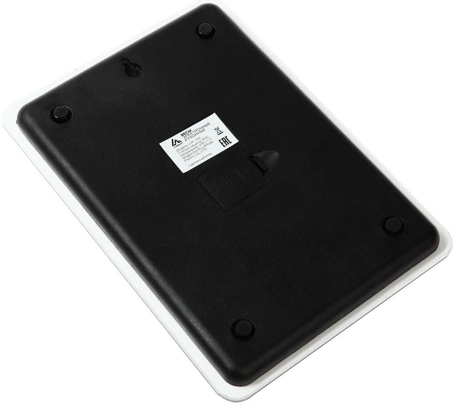 Весы кухонные Luazon LVK-702 