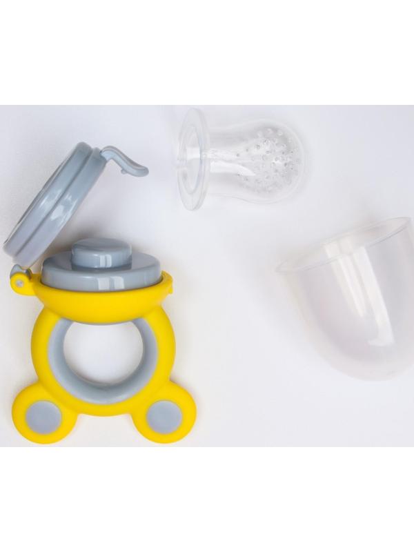 Ниблер для прикорма с силиконовой сеточкой «Ушки»