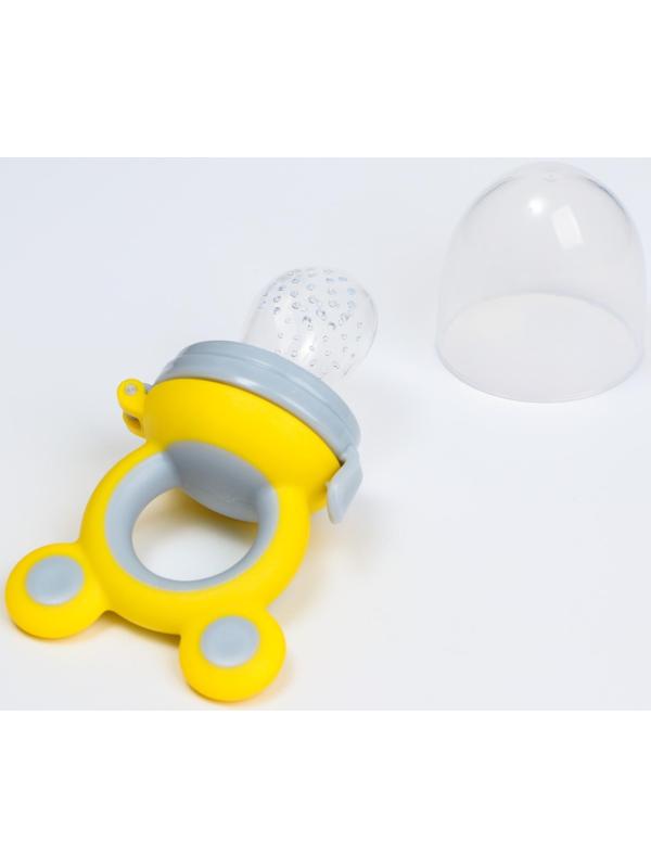 Ниблер для прикорма с силиконовой сеточкой «Ушки»