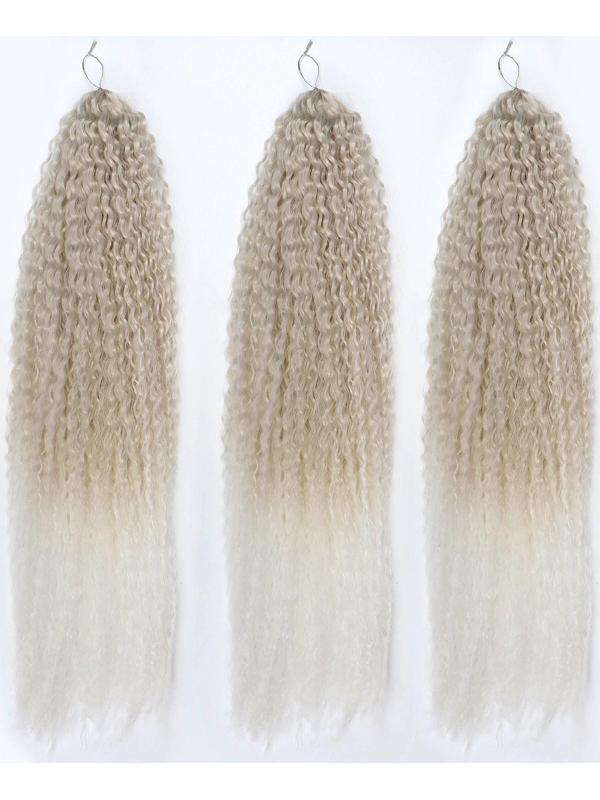 САМБА Афролоконы, 60 см, 270 гр, цвет пепельный/белый HKB454/60 (Бразилька)