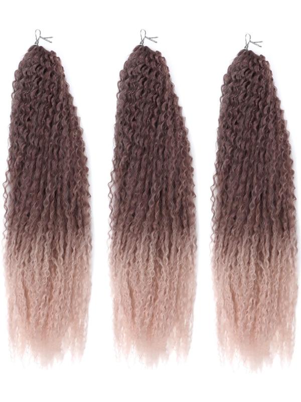 САМБА Афролоконы, 60 см, 270 гр, цвет тёмно-русый/бежевый HKBТ1612/Т1310 (Бразилька)