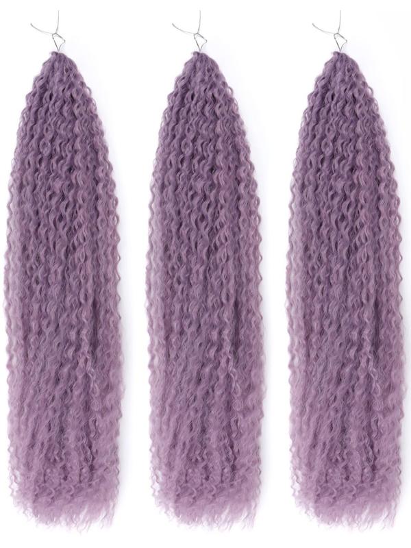 САМБА Афролоконы, 60 см, 270 гр, цвет фиолетовый HKBТ2403 (Бразилька)