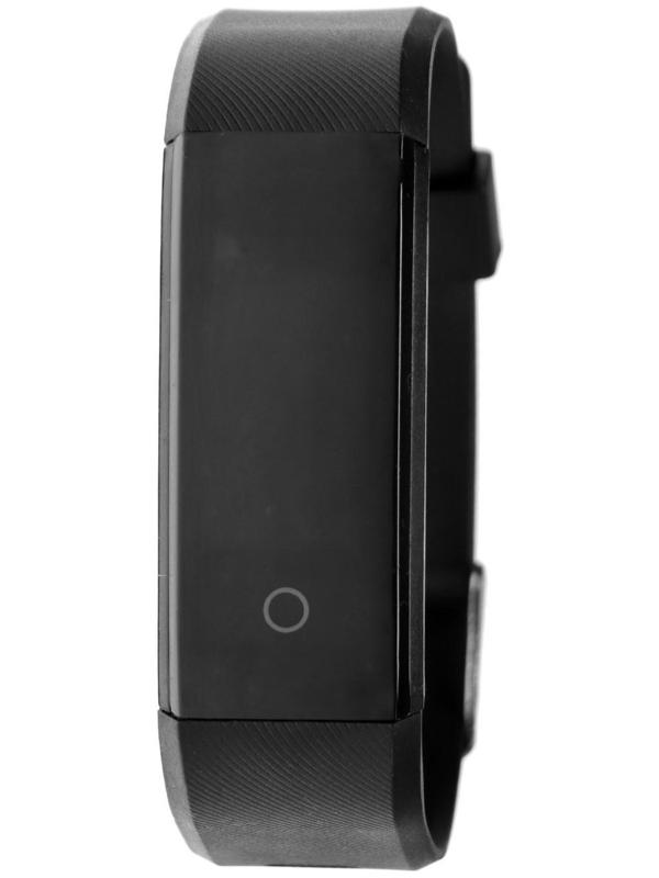 Фитнес-браслет MB Mobility mft-115, цветной дисплей, пульсометр, оповещения, шагомер, черный