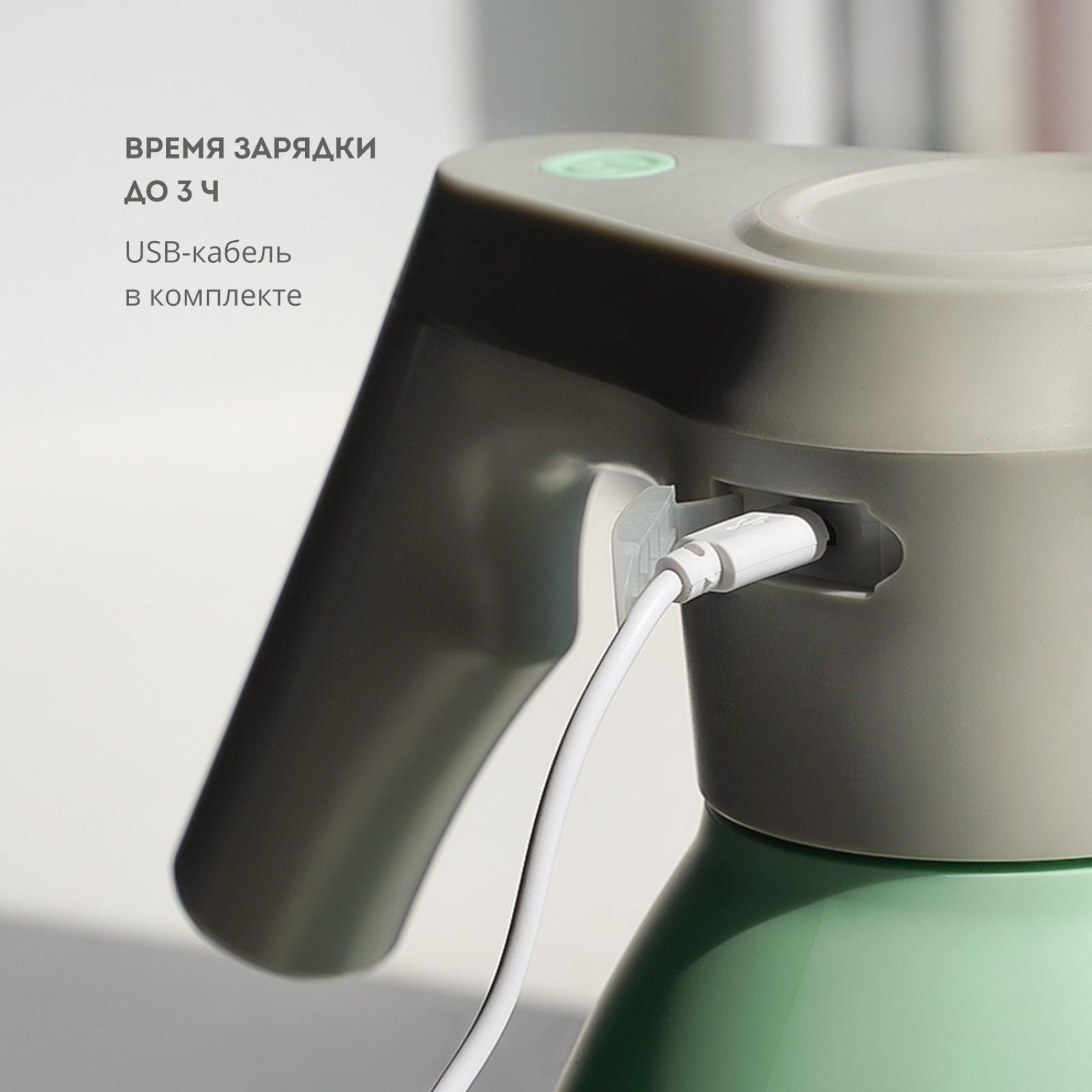 Опрыскиватель для растений Galaxy LINE GL 6900, 5 Вт, 1.5 л, 2 режима, от АКБ, зелёный