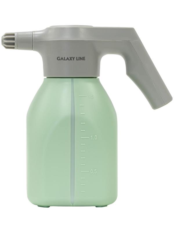 Опрыскиватель для растений Galaxy LINE GL 6900, 5 Вт, 1.5 л, 2 режима, от АКБ, зелёный