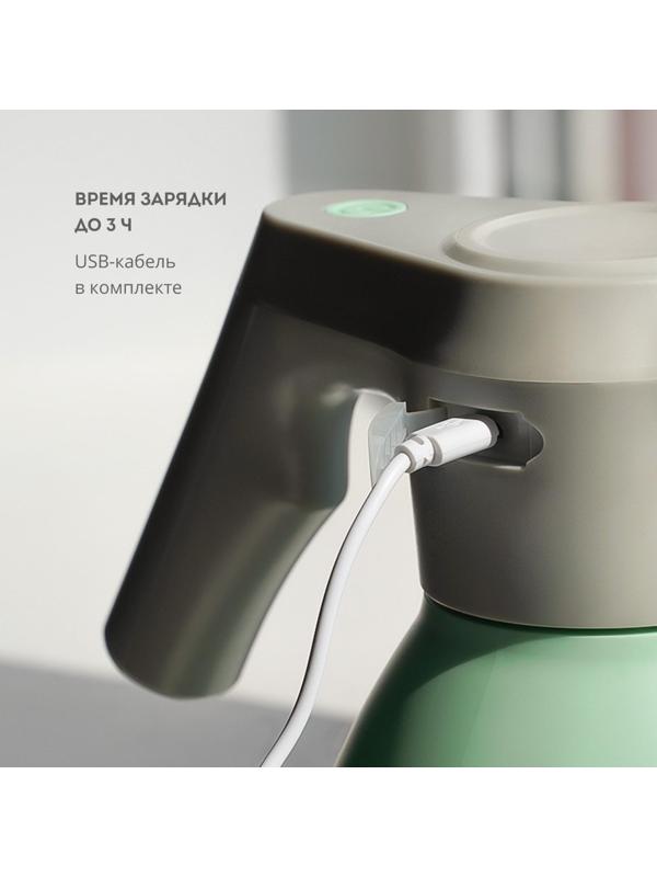 Опрыскиватель для растений Galaxy LINE GL 6900, 5 Вт, 1.5 л, 2 режима, от АКБ, зелёный