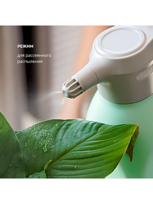 Опрыскиватель для растений Galaxy LINE GL 6900, 5 Вт, 1.5 л, 2 режима, от АКБ, зелёный
