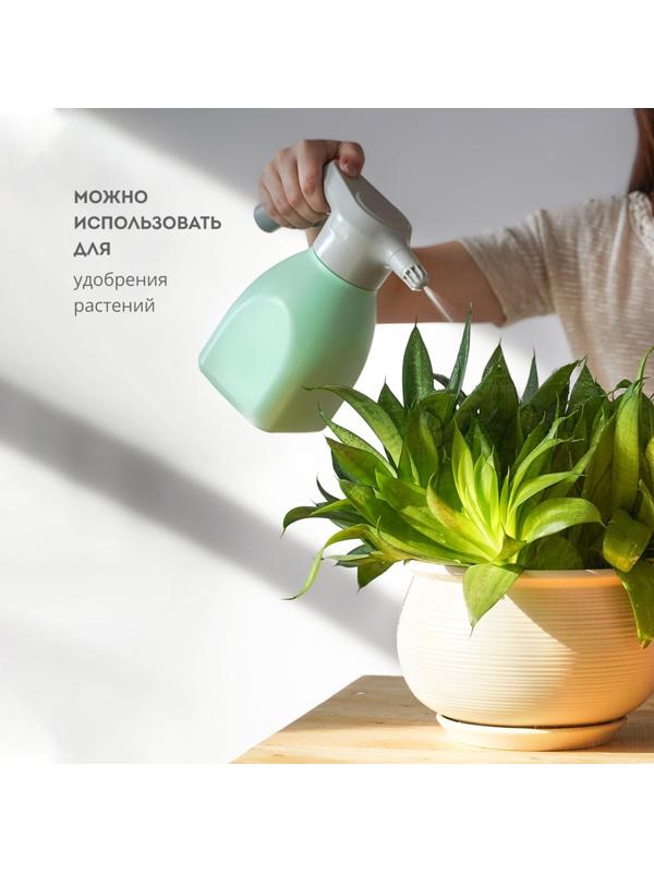 Опрыскиватель для растений Galaxy LINE GL 6900, 5 Вт, 1.5 л, 2 режима, от АКБ, зелёный