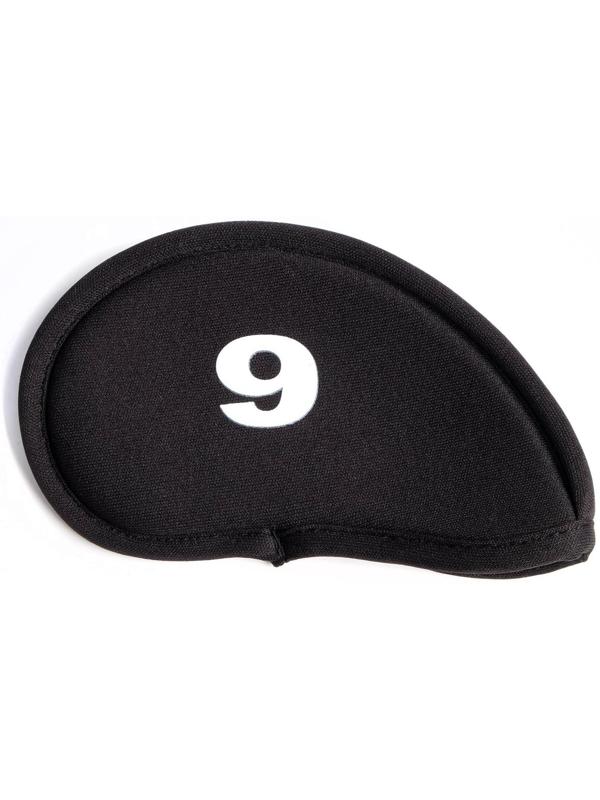 Набор чехлов для гольф-клюшек, 10 шт, черные