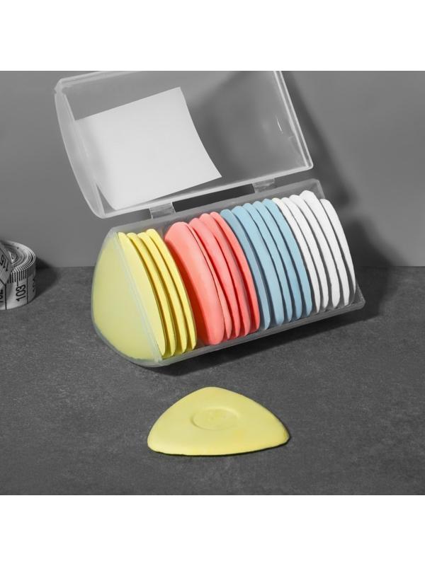 Мел портновский, 20 шт, цвет разноцветный