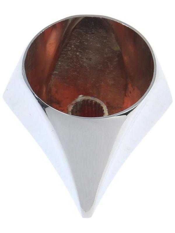 Ручка на смеситель ZEIN Z203, для кран-букс со штоком на 24 шлица, цинк, цвет хром