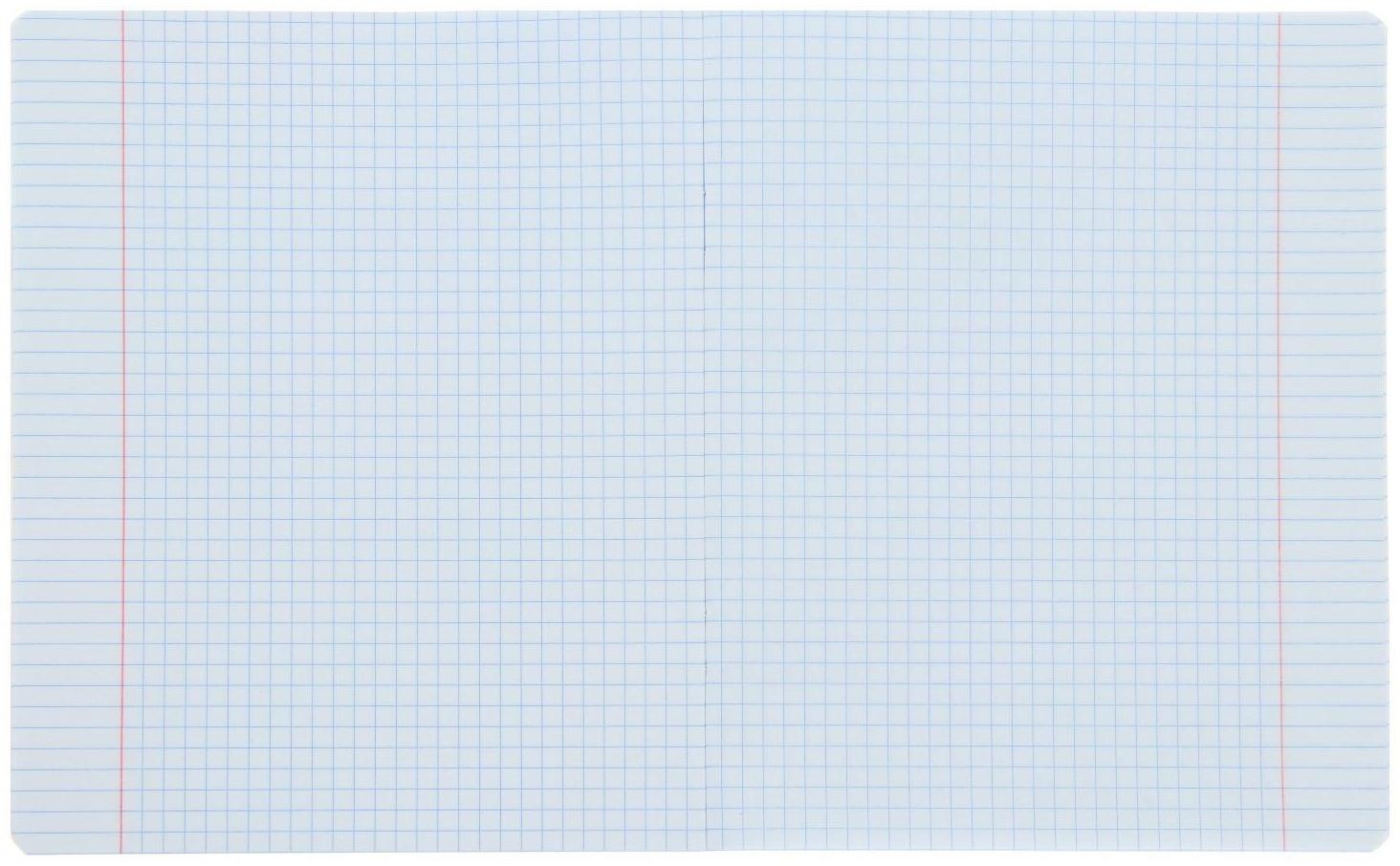 Тетрадь 48 листов, в клетку, Sport Club, обложка мелованный картон, блок офсет, МИКС