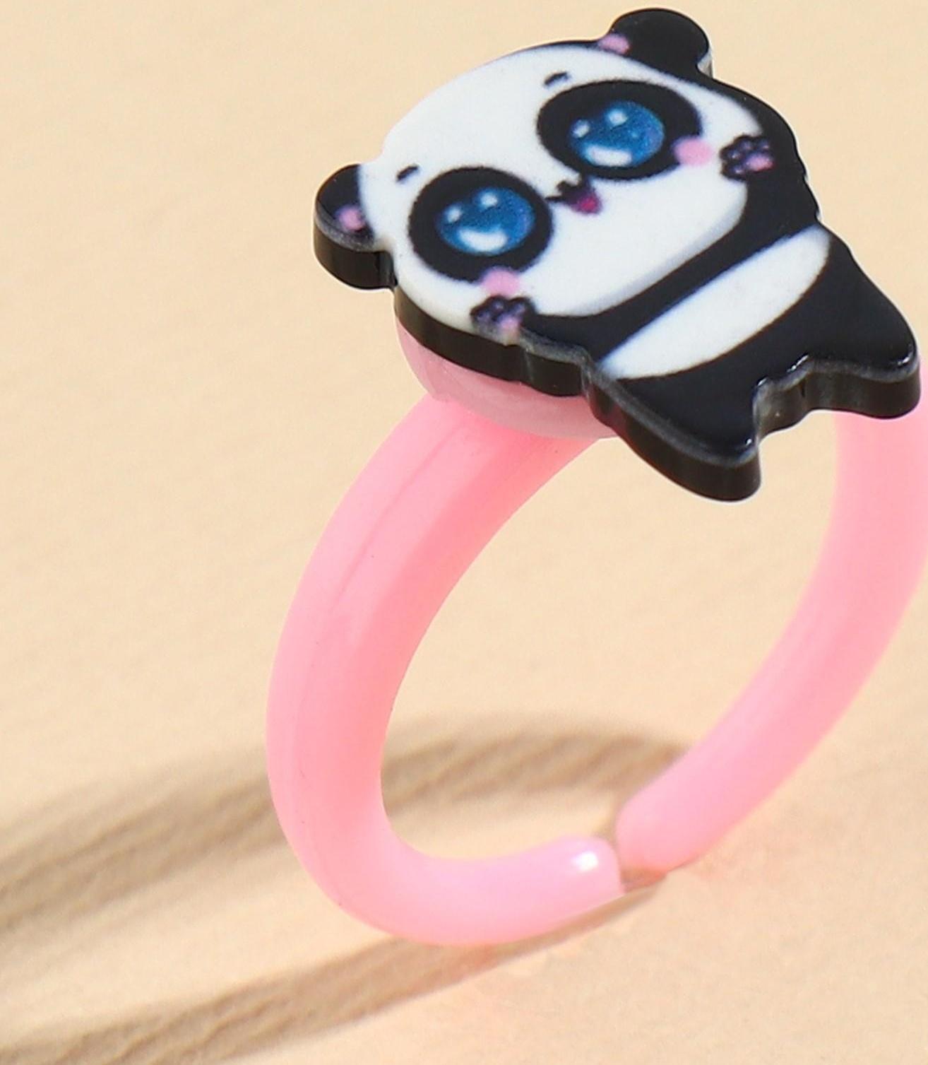 Детские кольца в наборе «Улыбайся», 5 шт, безразмерные