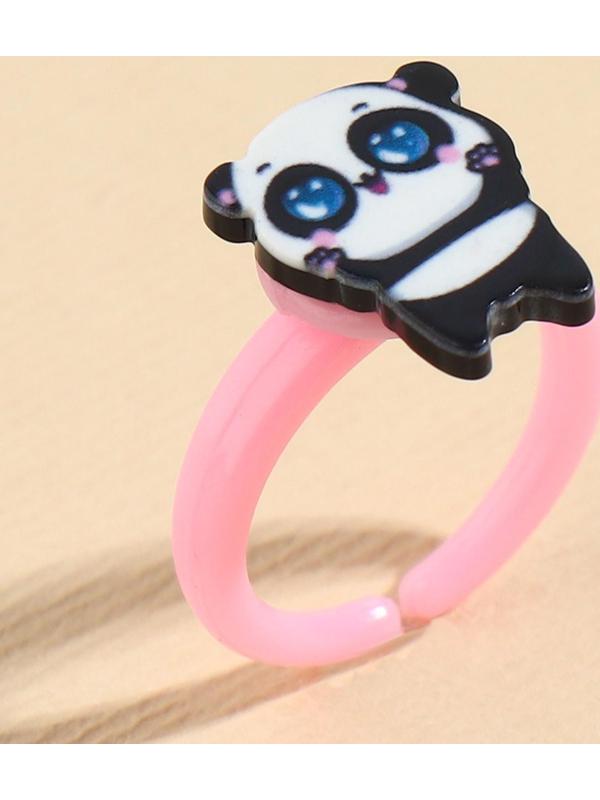 Детские кольца в наборе «Улыбайся», 5 шт, безразмерные