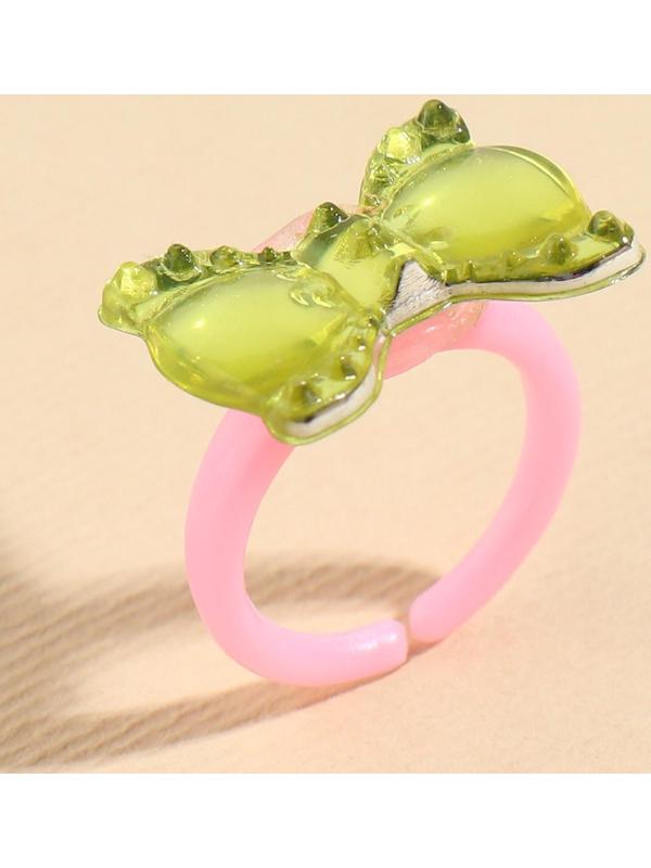 Детские кольца в наборе «Улыбайся», 5 шт, безразмерные