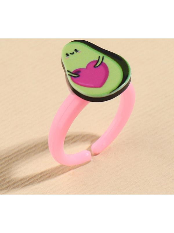 Детские кольца в наборе «Улыбайся», 5 шт, безразмерные