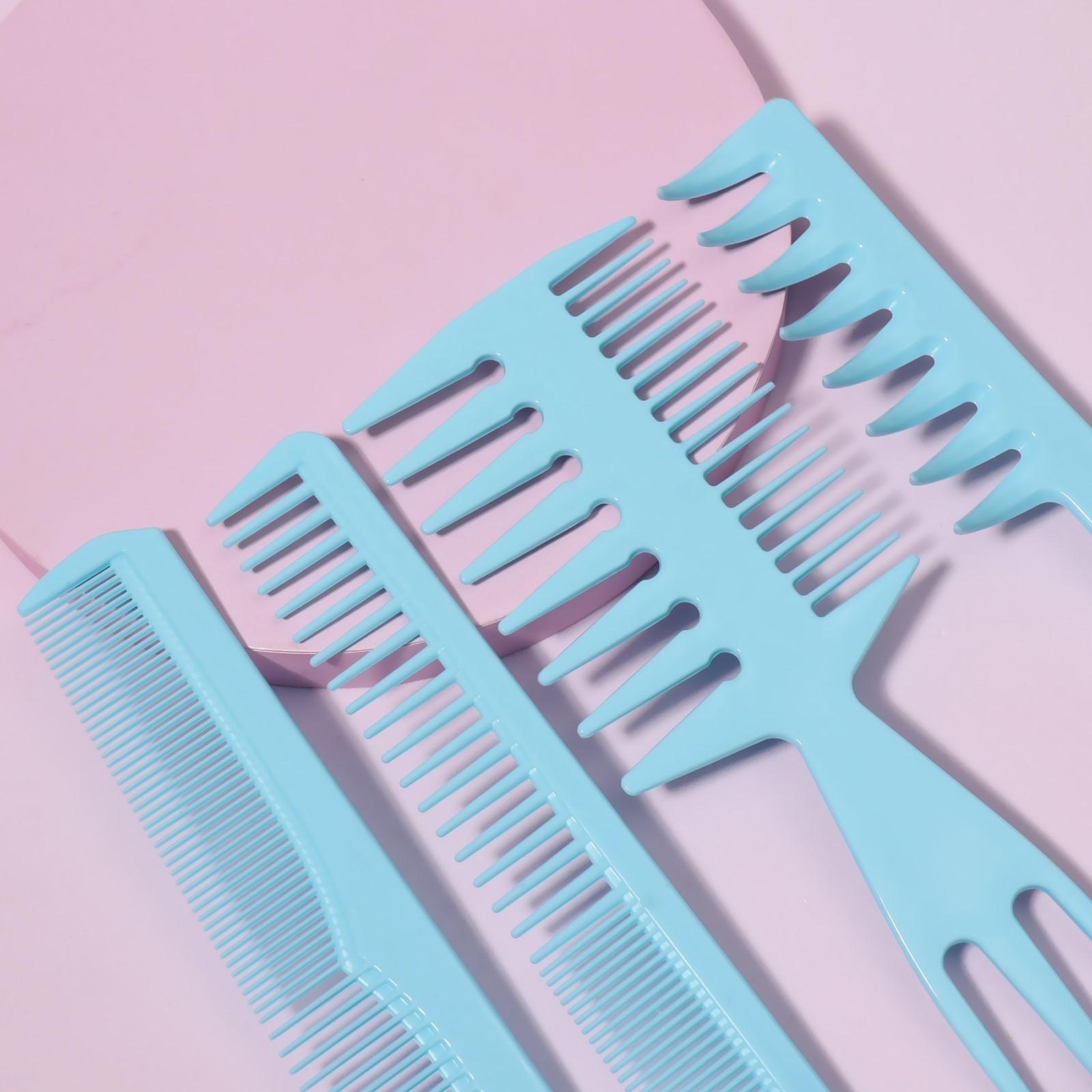 Набор расчёсок, 8 предметов, цвет МИКС