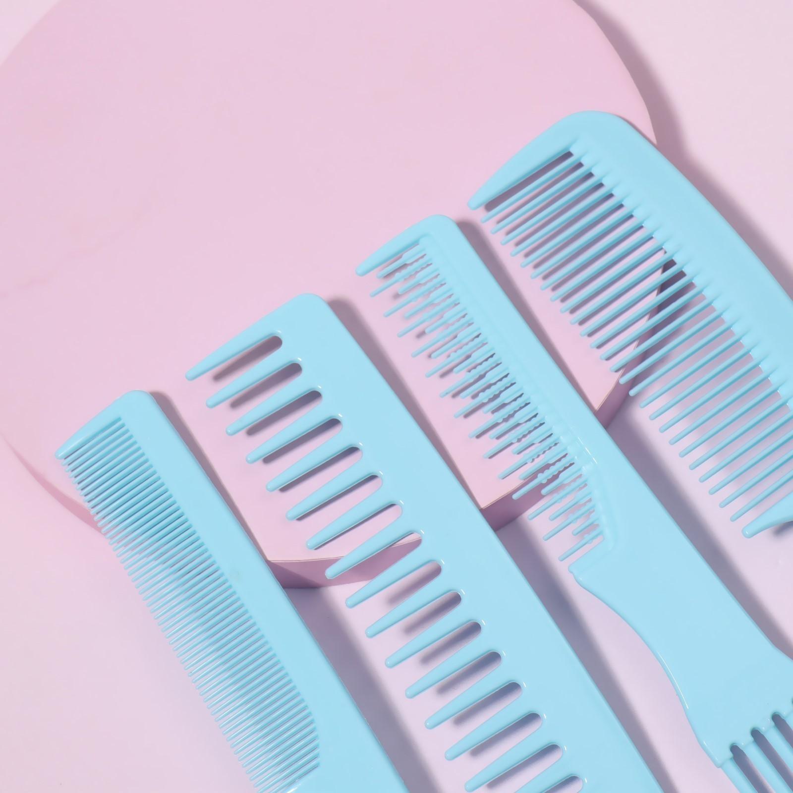 Набор расчёсок, 8 предметов, цвет МИКС