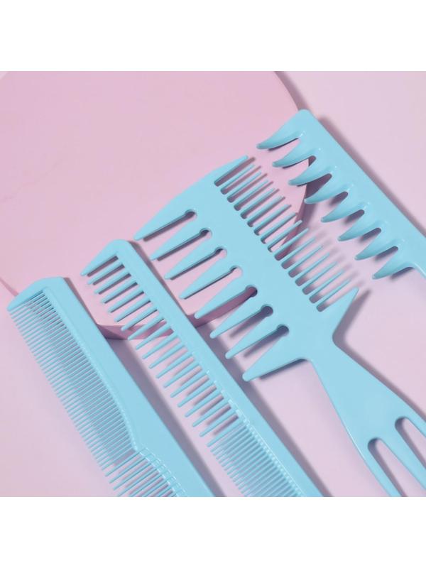 Набор расчёсок, 8 предметов, цвет МИКС