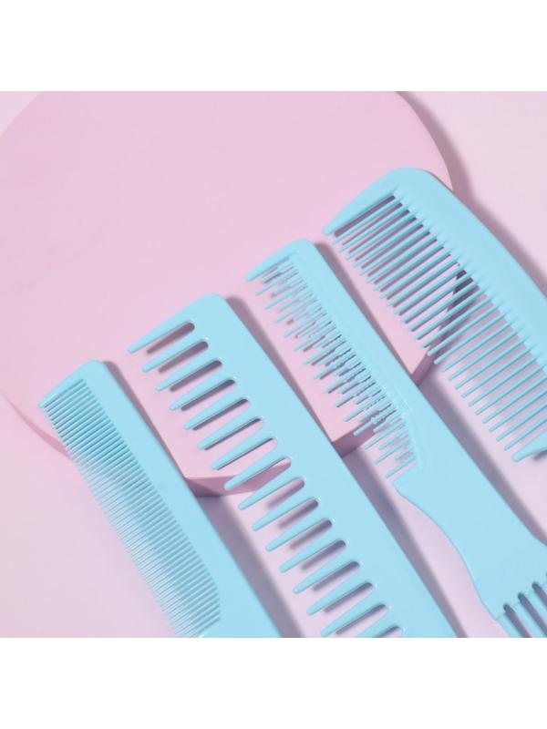 Набор расчёсок, 8 предметов, цвет МИКС