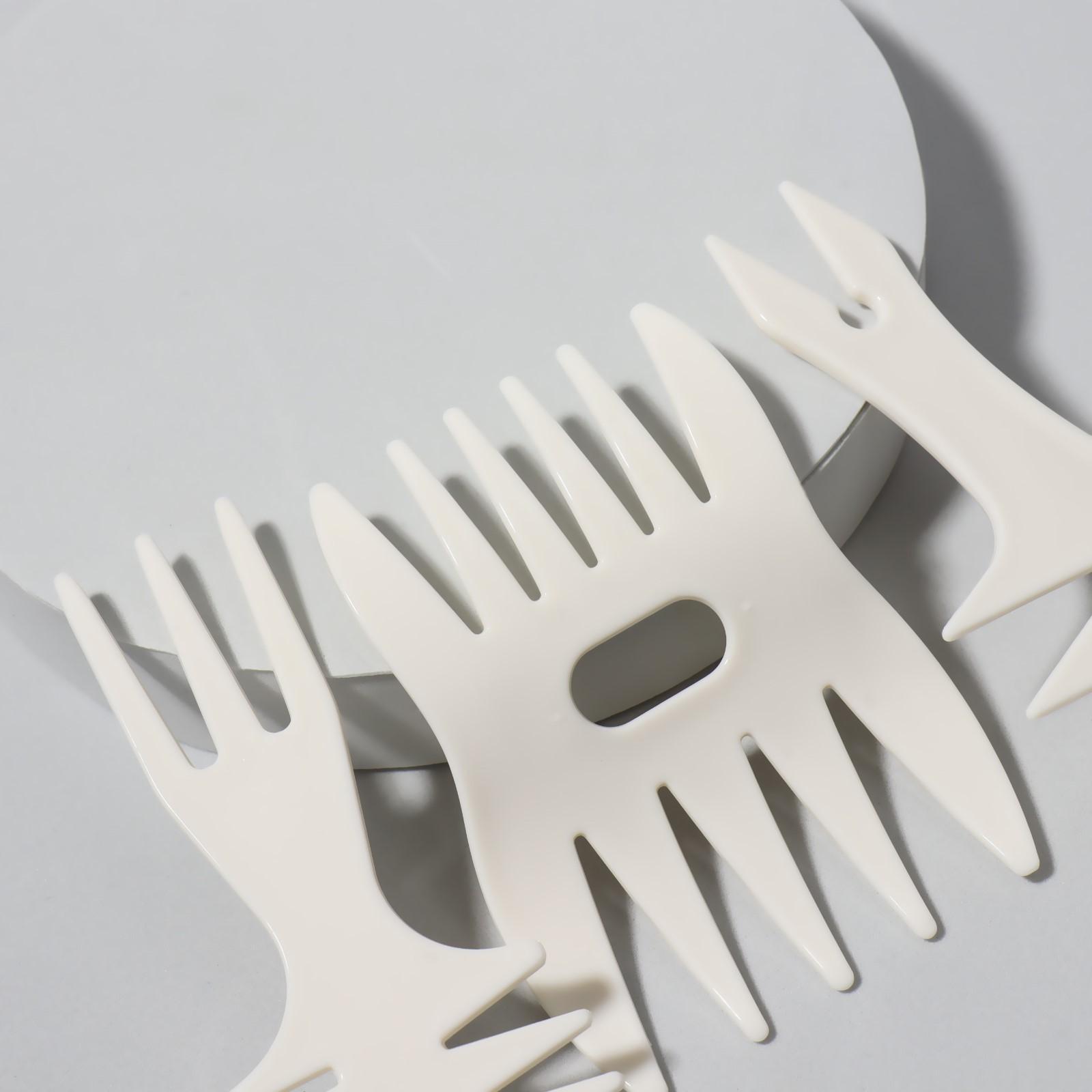 Набор расчёсок, 6 предметов, цвет МИКС