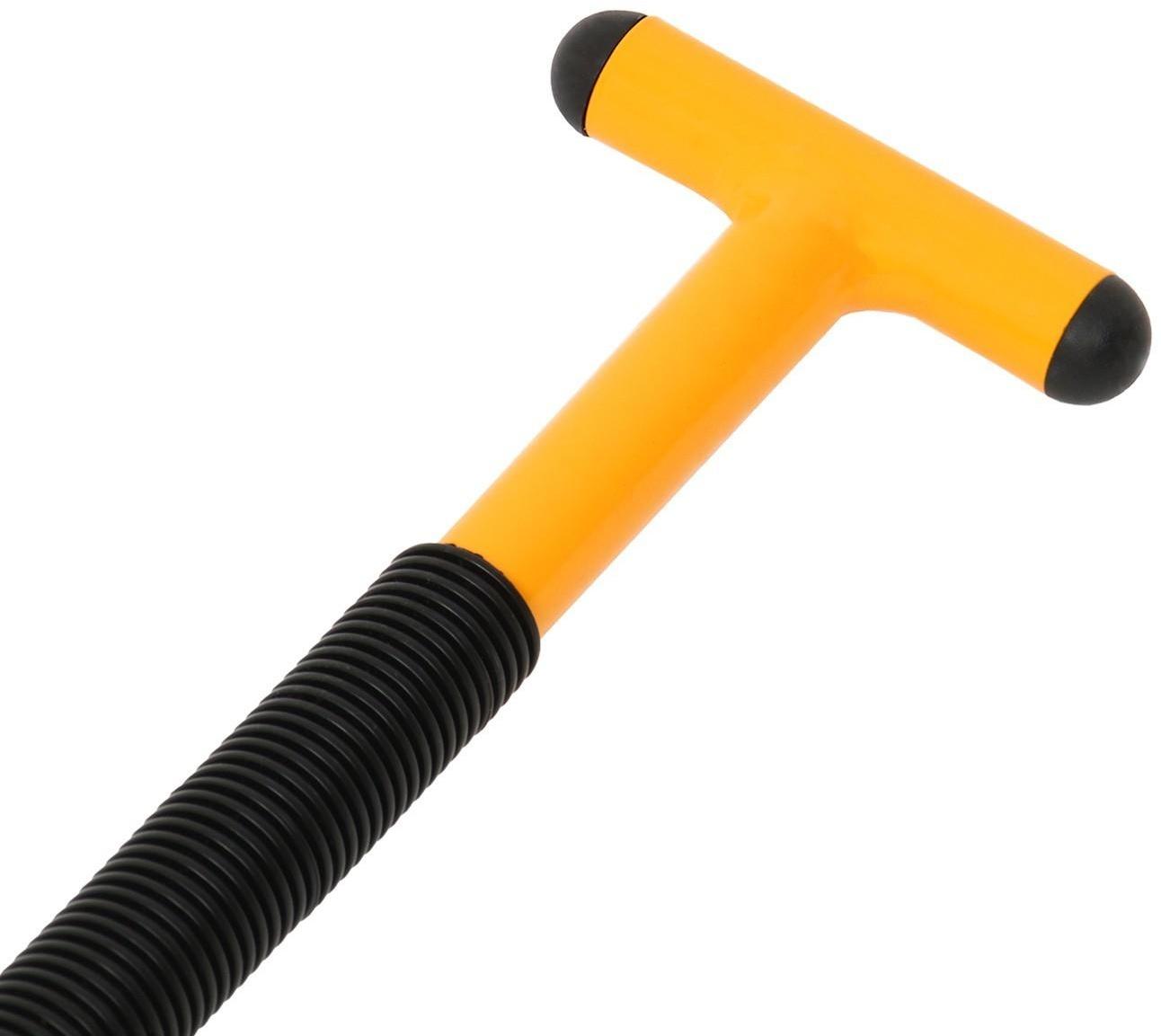 Вилы садово-огородные, 4-рогие, металлический черенок, ручка, TORNADICA