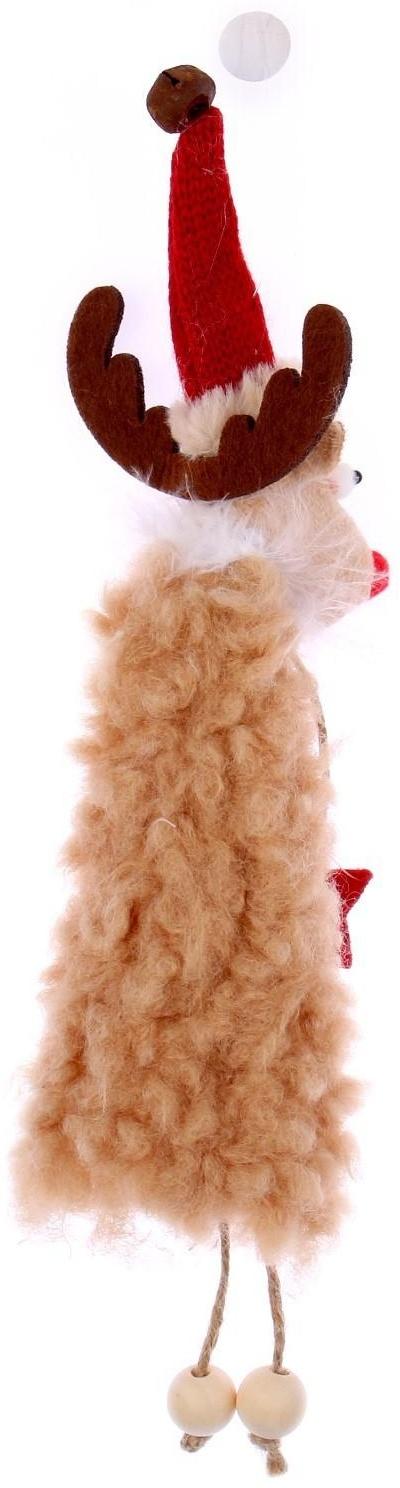 Подвеска «Новогодний олень», цвета МИКС