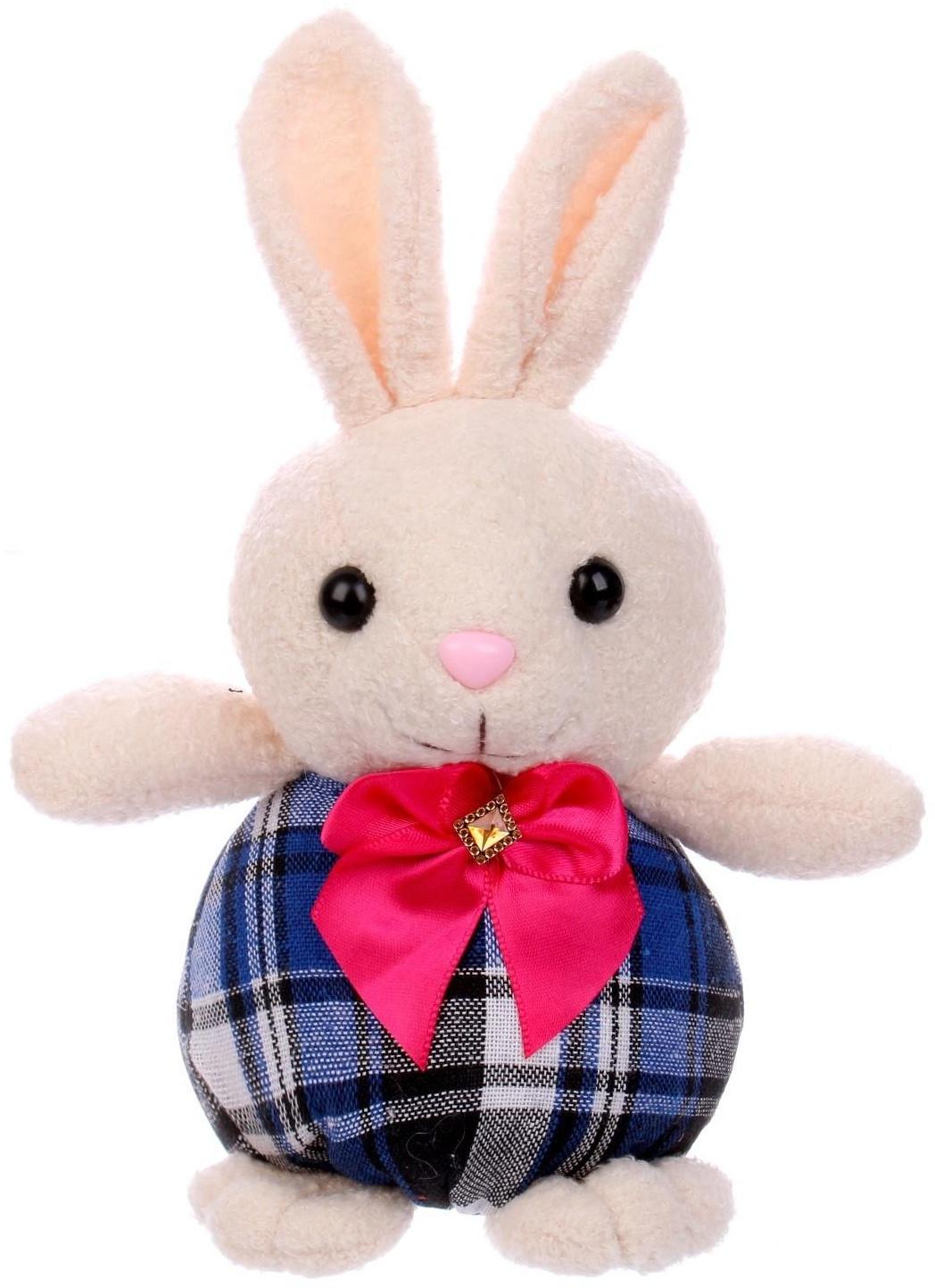 Мягкая игрушка «Зайчик», на присоске, виды МИКС