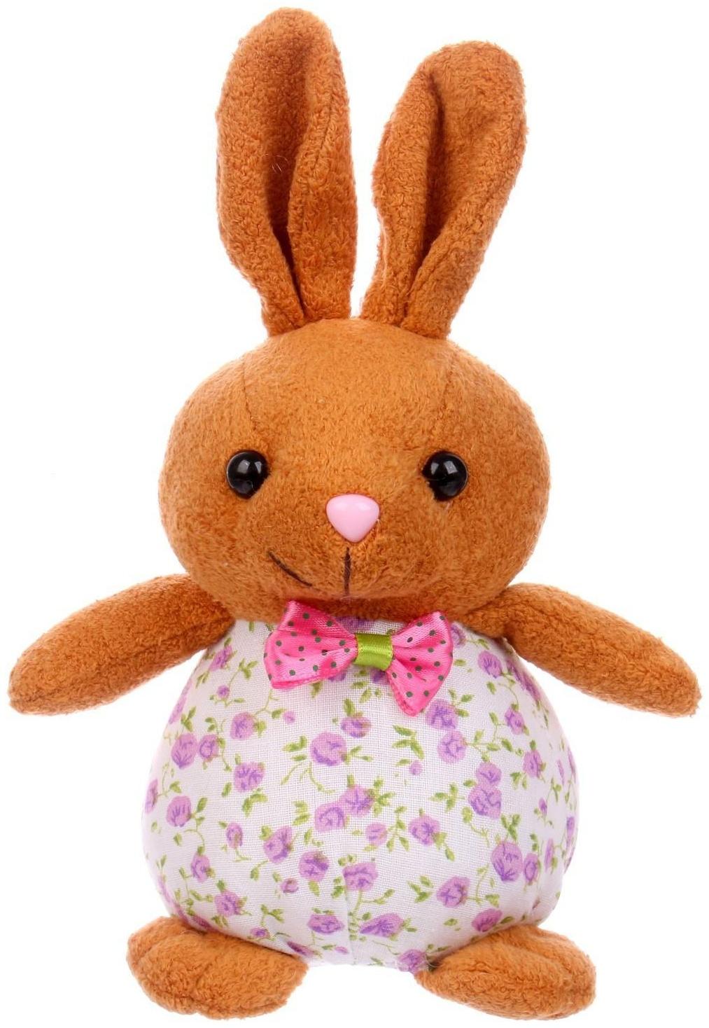 Мягкая игрушка «Зайчик», на присоске, виды МИКС