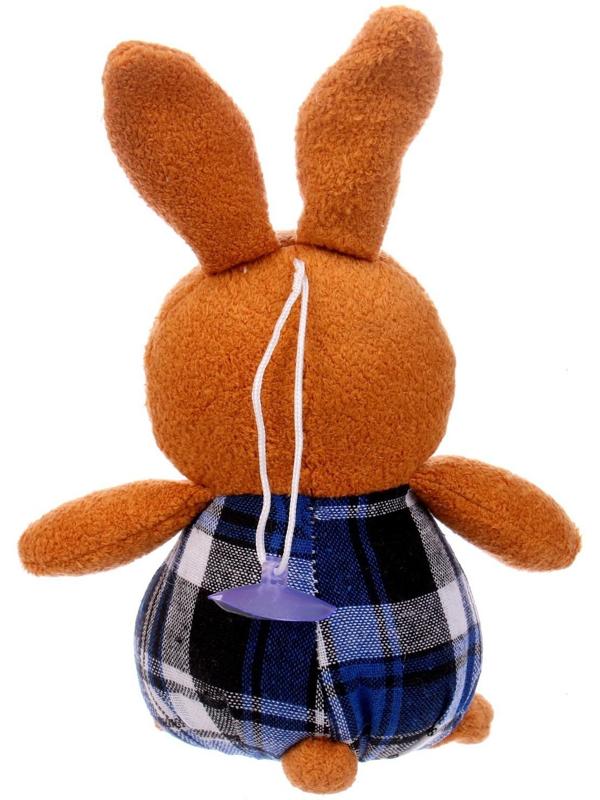 Мягкая игрушка «Зайчик», на присоске, виды МИКС