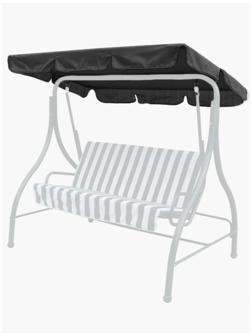 Тент для качелей 130x215, Tplus оксфорд 210, чёрный