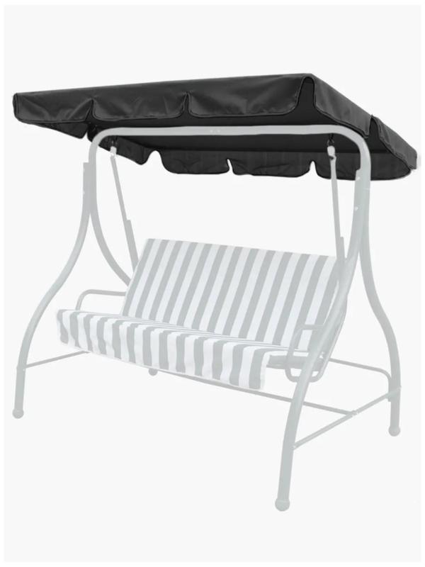 Тент для качелей 130x215, Tplus оксфорд 210, чёрный