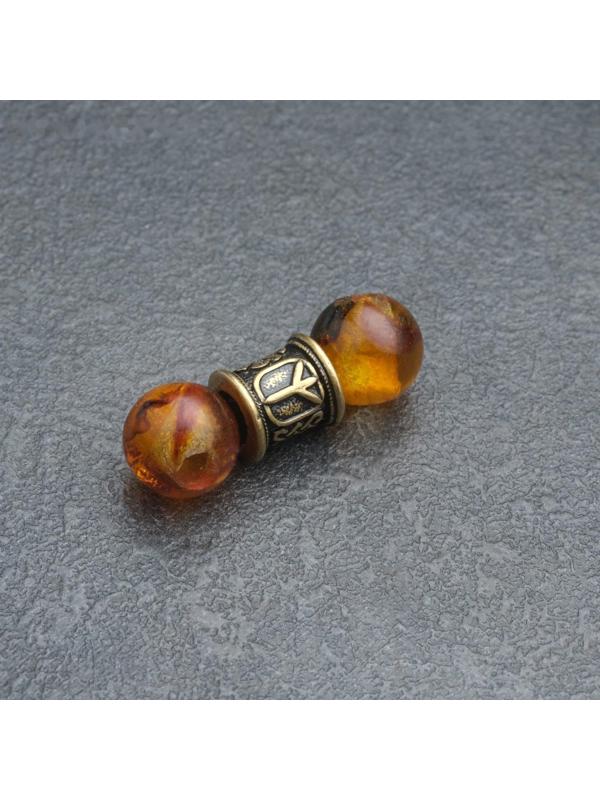 Комплект из трёх бусин 