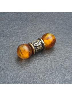 Комплект из трёх бусин 