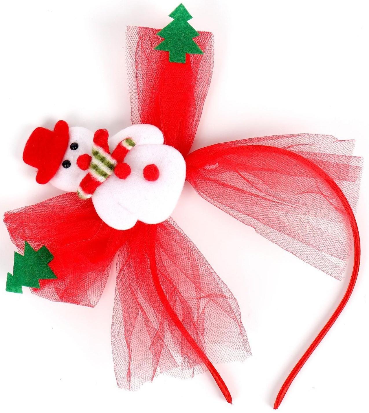 Карнавальный ободок «Новый год», виды МИКС