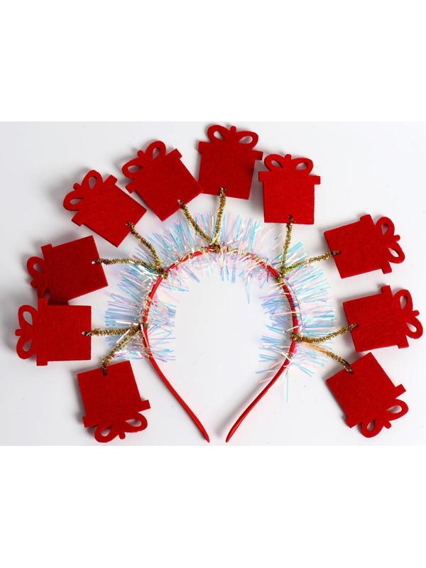 Карнавальный ободок «Новый год», виды МИКС