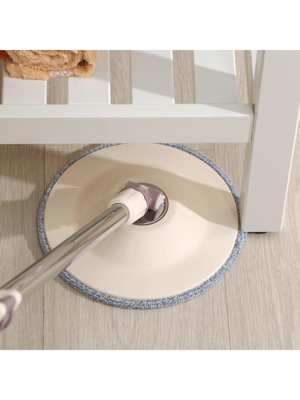 Швабра с отжимом и ведро Доляна, 42,5×29×18 см, 14 л, телескопическая ручка 80 - 110 см