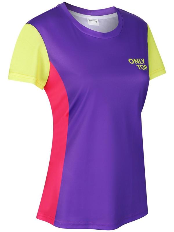 Футболка спортивная ONLYTOP woman, размер 48