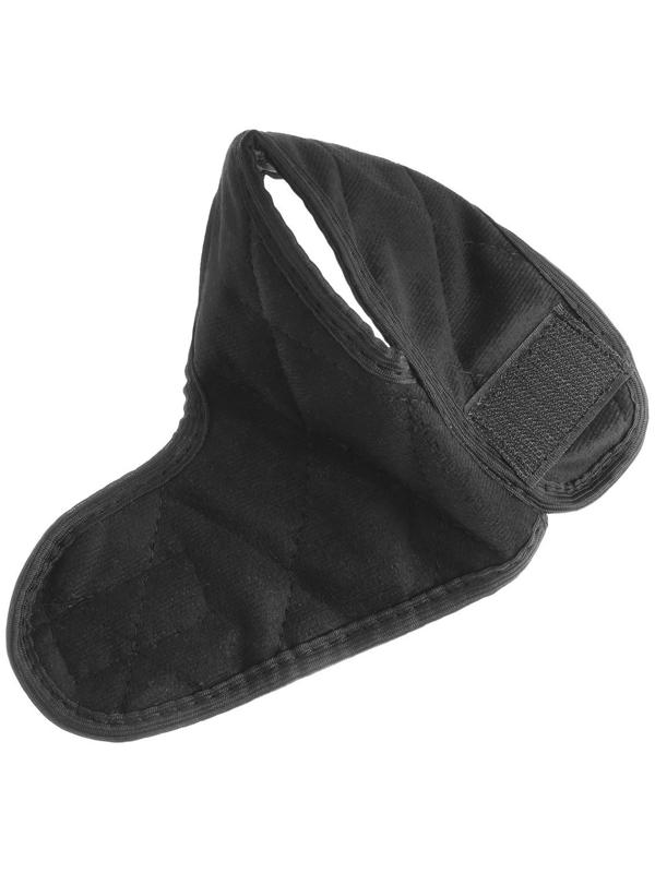 Чехол АКПП, велюр, чёрный