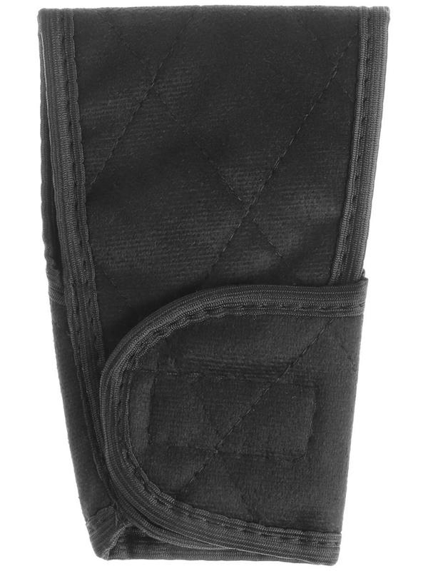 Чехол АКПП, велюр, чёрный