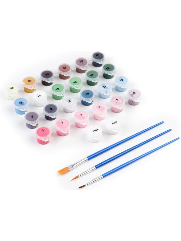 Картина по номерам на холсте с подрамником «Велосипед в Амстердаме» 40х50 см