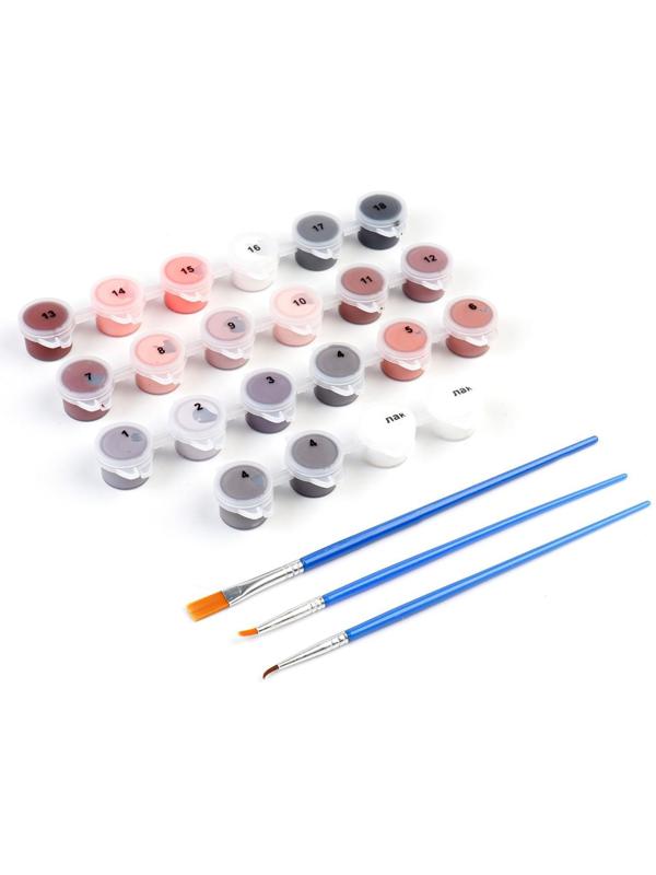 Картина по номерам на холсте с подрамником «Страстная пара» 40х50 см