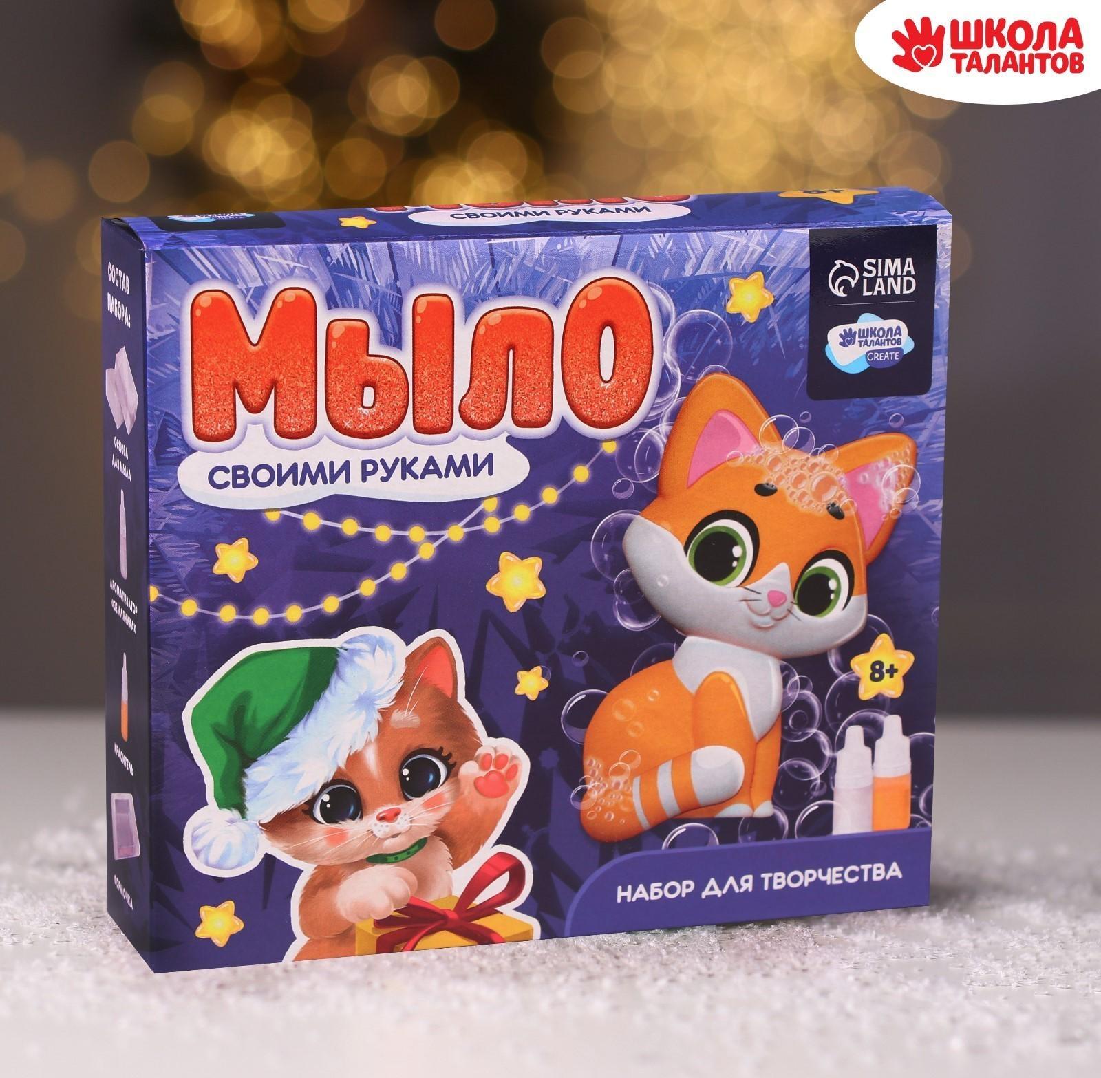 Набор для творчества. Мыло своими руками «Магия зимы» 1 форма