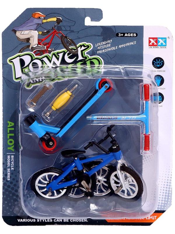 Набор пальчиковых игрушек «Экстремал», фингербайк, пальчиковый самокат, цвет МИКС