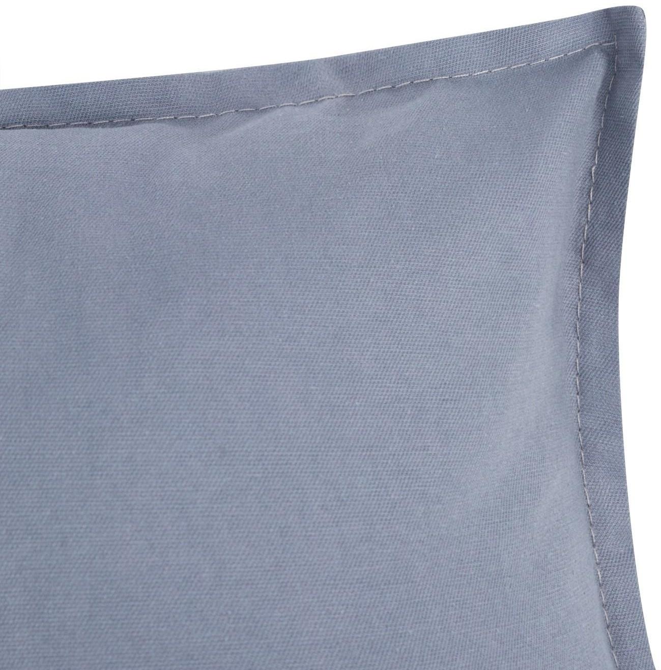 Подушка Этель, 45х45+1 см, синий, 100% хлопок
