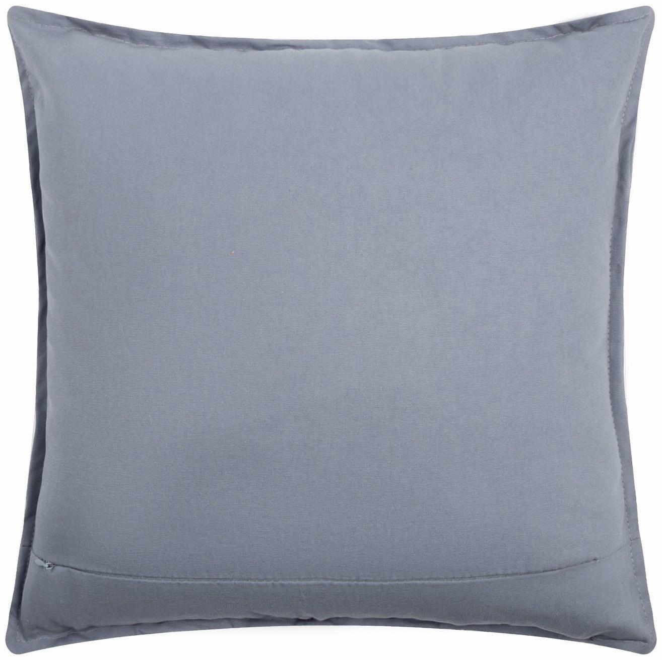 Подушка Этель, 45х45+1 см, синий, 100% хлопок