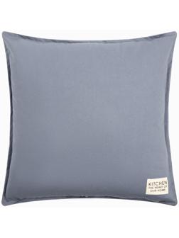 Подушка Этель, 45х45+1 см, синий, 100% хлопок